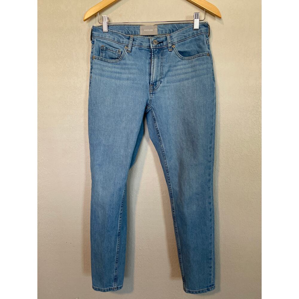 EVERLANE Mid-Rise Skinny Light Blue Wash Jeans 27 Regular